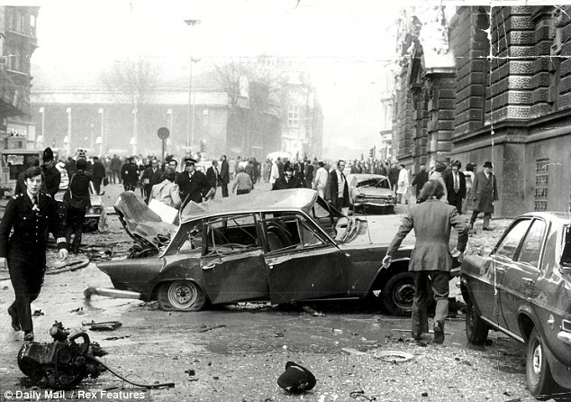 Car bombings in London on the 8th March 1973