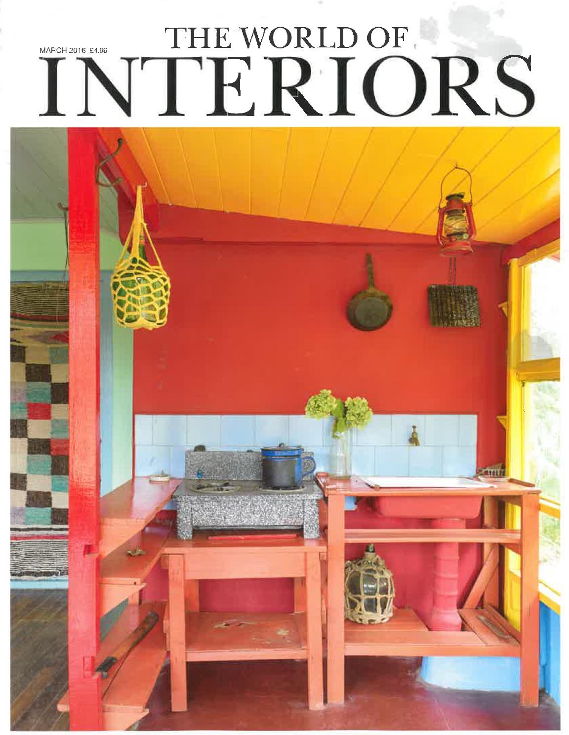 World of Interiors features my ‘Moroccan Tiles’ throws
