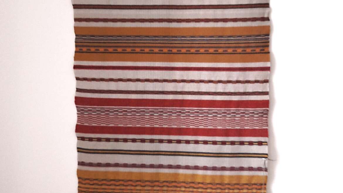 Wallhanging 2 - in natural, ochre and red earth colours