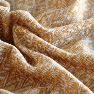 Close up of the Melyn throw - one of my Trevose Head Collection