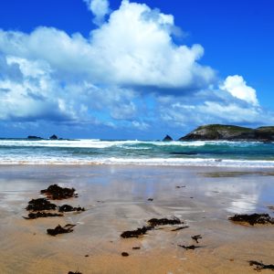 Looking out to Trevose Head from Boobey's Bay (c) Madeleine Jude Ltd