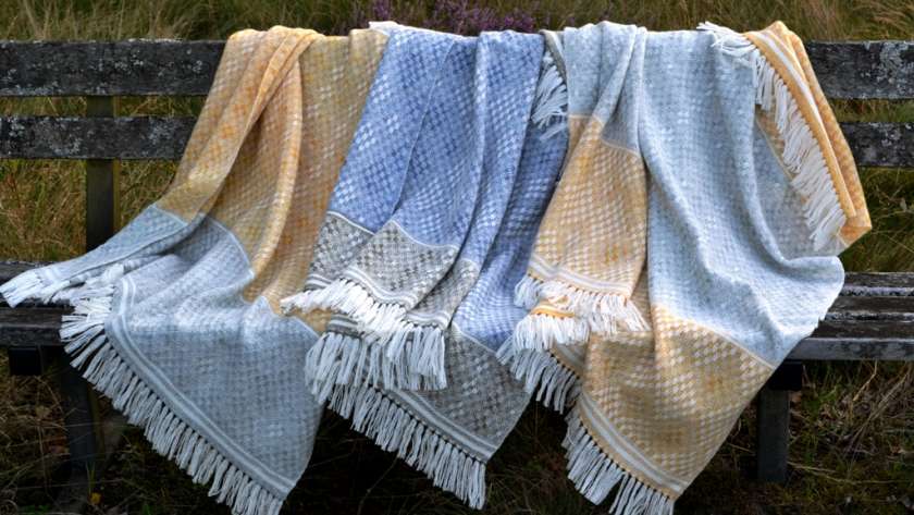 ‘Hardanger’ Blanket Shawls