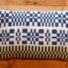 Small rectangular handwoven monksbelt cushion (30cm x 50cm)