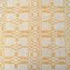 Coverlet throw in yellow ochre - side 2