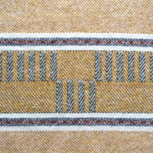 Dubbelbinding throw detail - reverse side