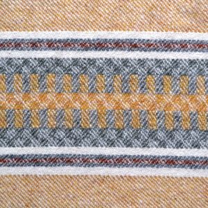 Dubbelbinding throw detail - reverse side